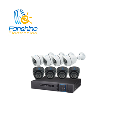 2018年热卖FANSHINE 4件装室内+ 4件户外相机套装
